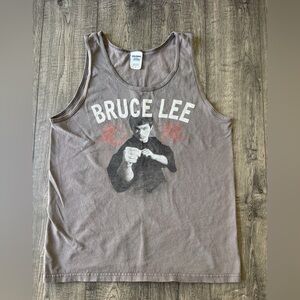 Gildan Ultra Cotton Brown Tank Top